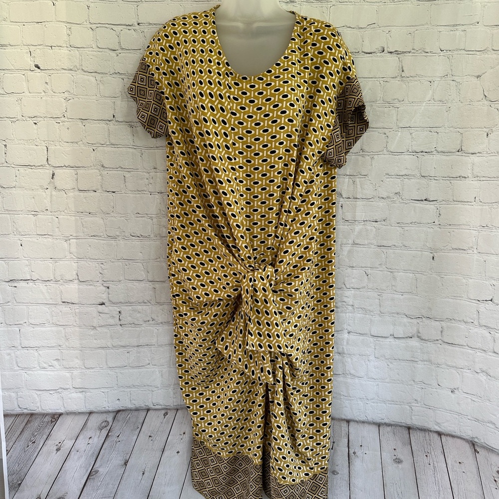 Tadaski Geometric Knot-Front Women’s Dress